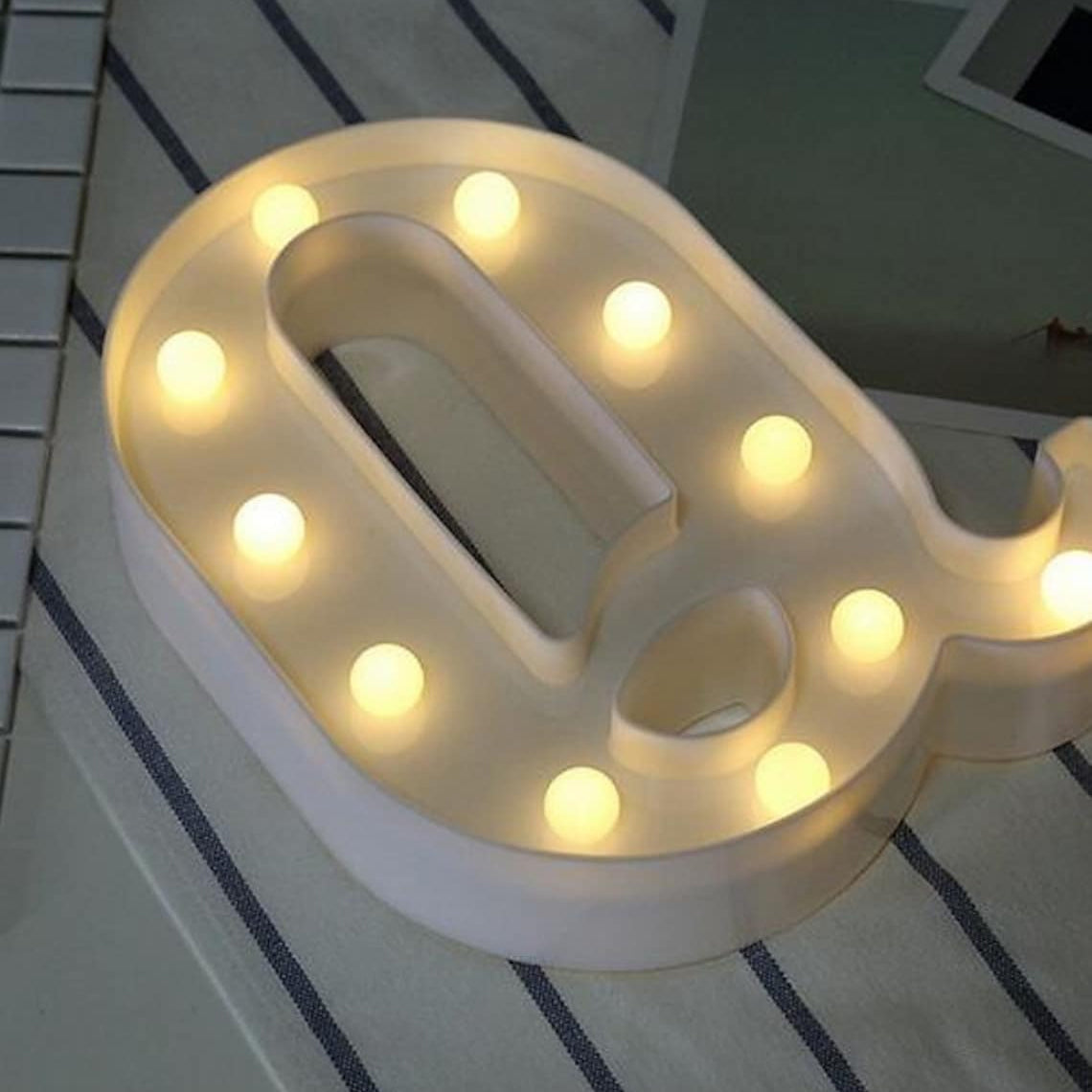 LED Alphabet Light Sale Authentic