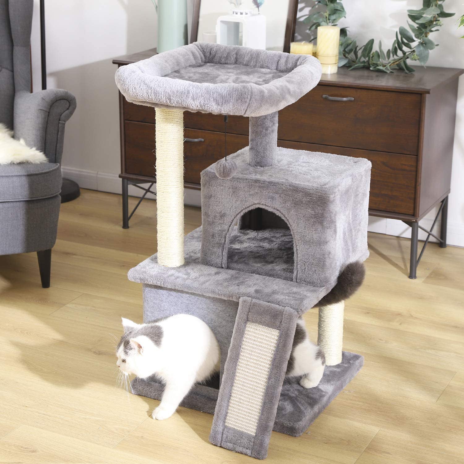 34 Cat Tree Deluxe Tower Sale Best Seller