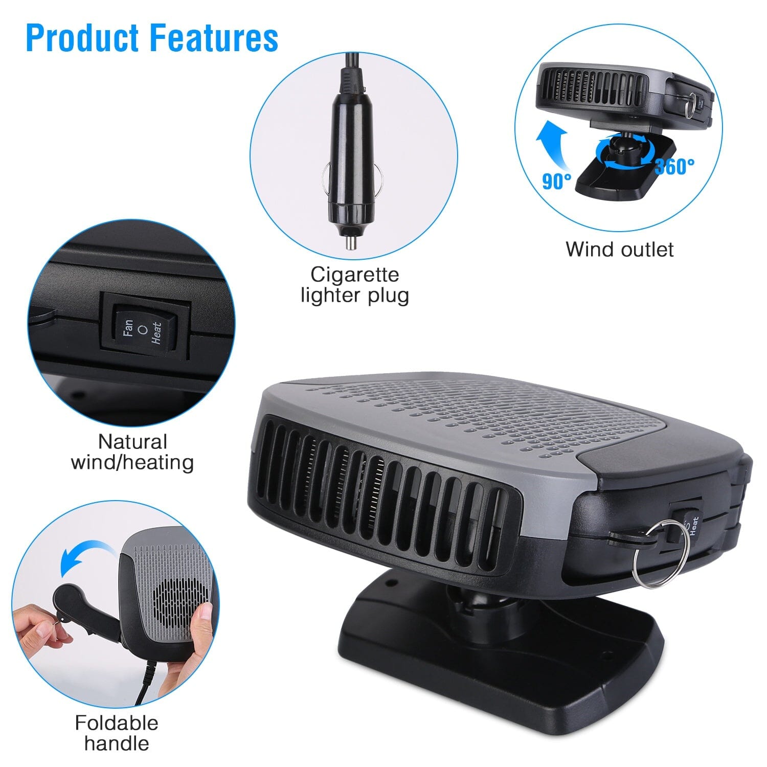 12V 150W Portable Car Auto Heater Cheap Sale Exclusive