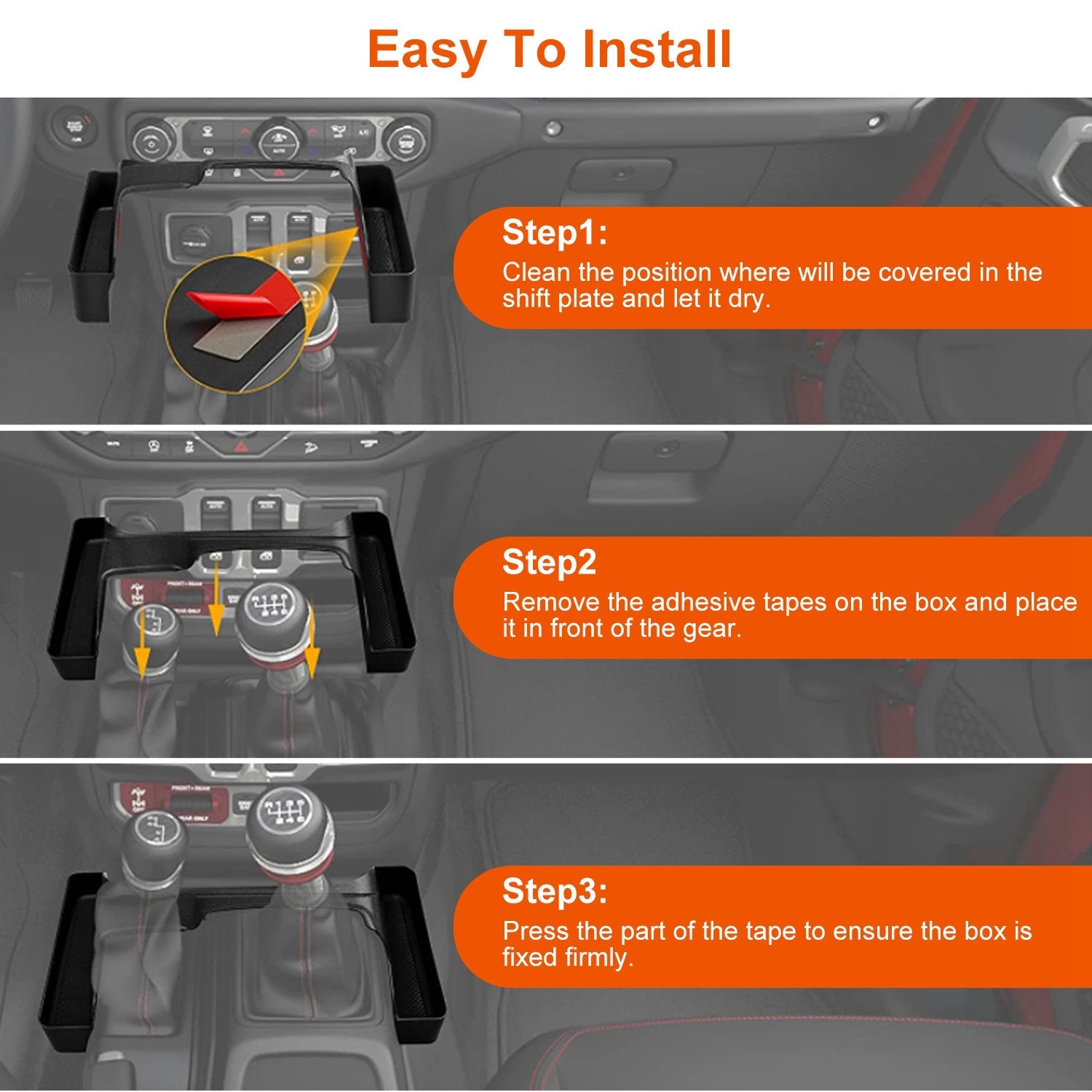 Gear Shift Console Side Tray 2025 Online