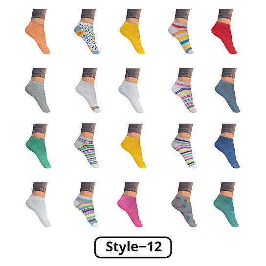 Women’s Breathable Stylish Colorful Fun No Show Low Cut Ankle Socks Top Quality Sale Online