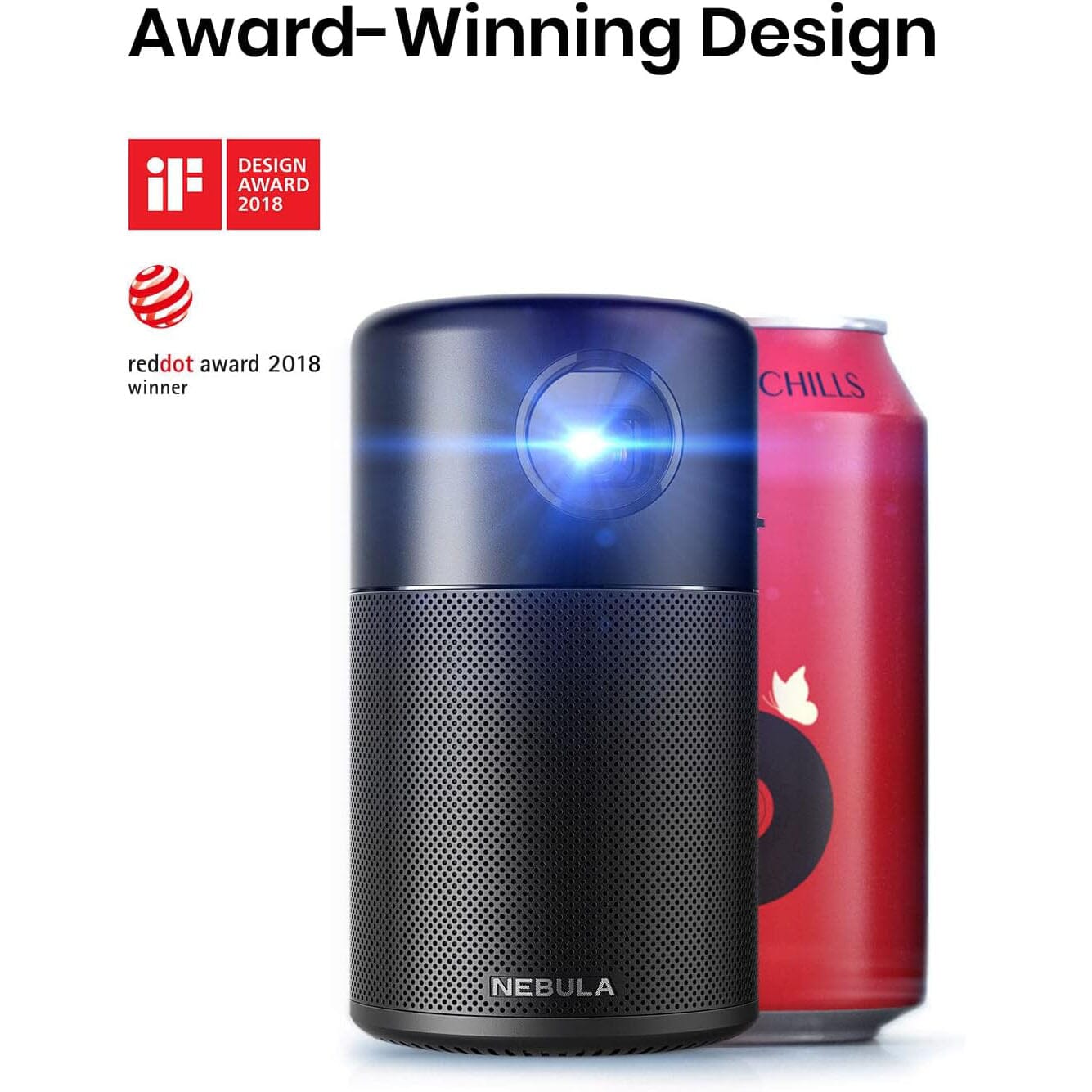 Anker NEBULA Capsule Smart Wi-Fi Mini Projector  (Refurbished) Best Store To Get Sale Online