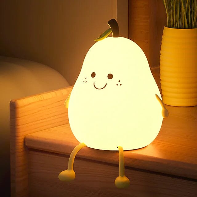 Bedroom Sleeping Bedside Tap Light LED Pear Shape Night Light For Cheap Cheap Online