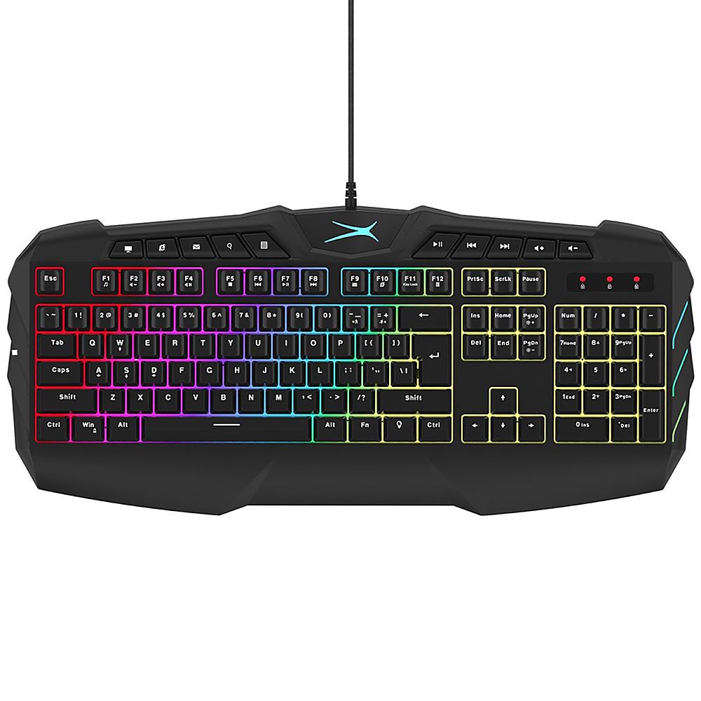 Altec Lansing - M180 Membrane RGB Gaming Keyboard - Multi-Color Wiki Cheap Online