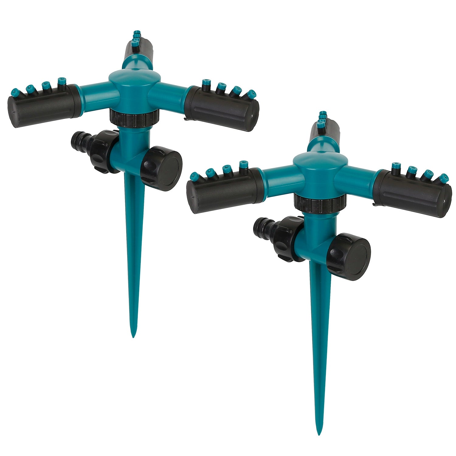 2-Pack: 360 Degree Rotatable Lawn Garden Sprinkler Find Great Online