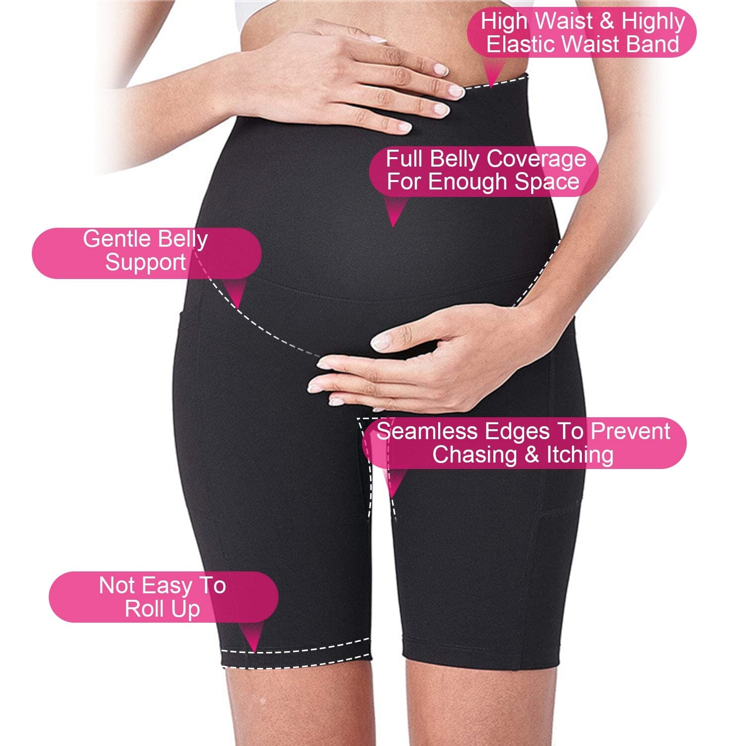 Women Maternity Seamless Shorts Sale 2025 Newest