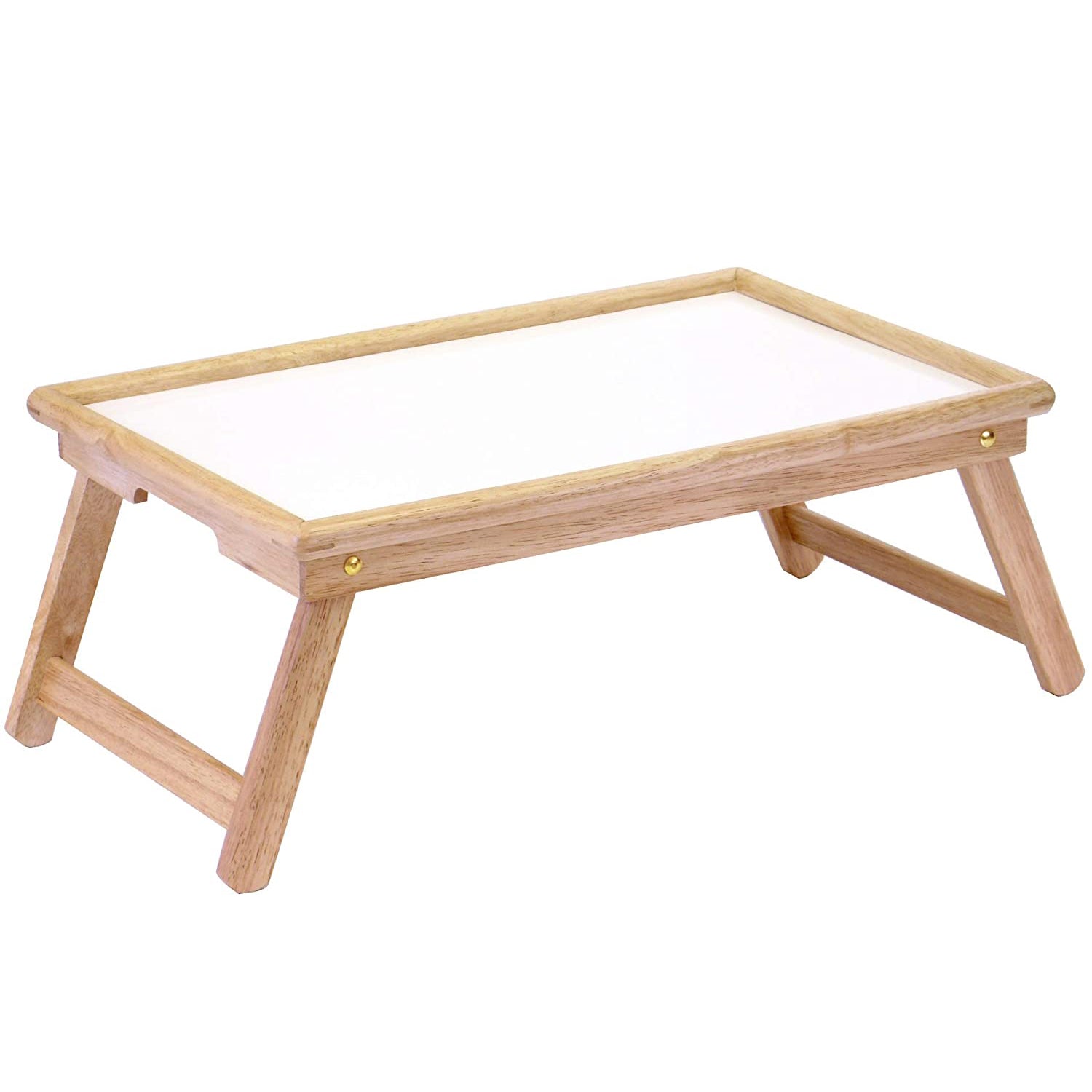 Wooden Bed Tray with Folding Legs Discount Footaction