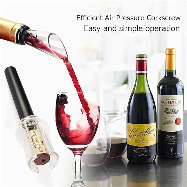 4-Pieces Set: Air Pump Wine Bottle Opener Latest Collections