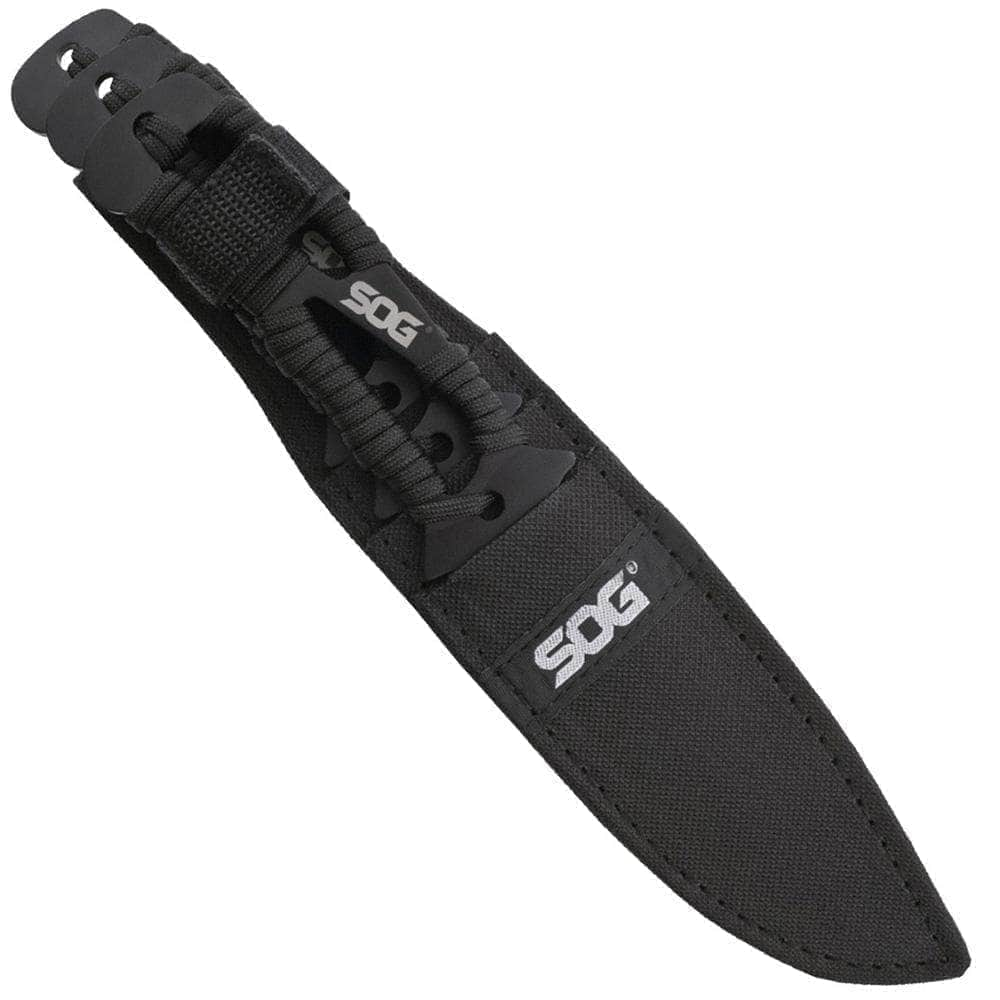 SOG Throwing Knives, 3-Piece Set, 10 Overall Length, Black GRN Handle - F041TN-CP Outlet Cheap Online