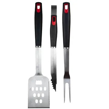 3-Pack: Stainless Steel Barbecue Tool Set Official For Sale