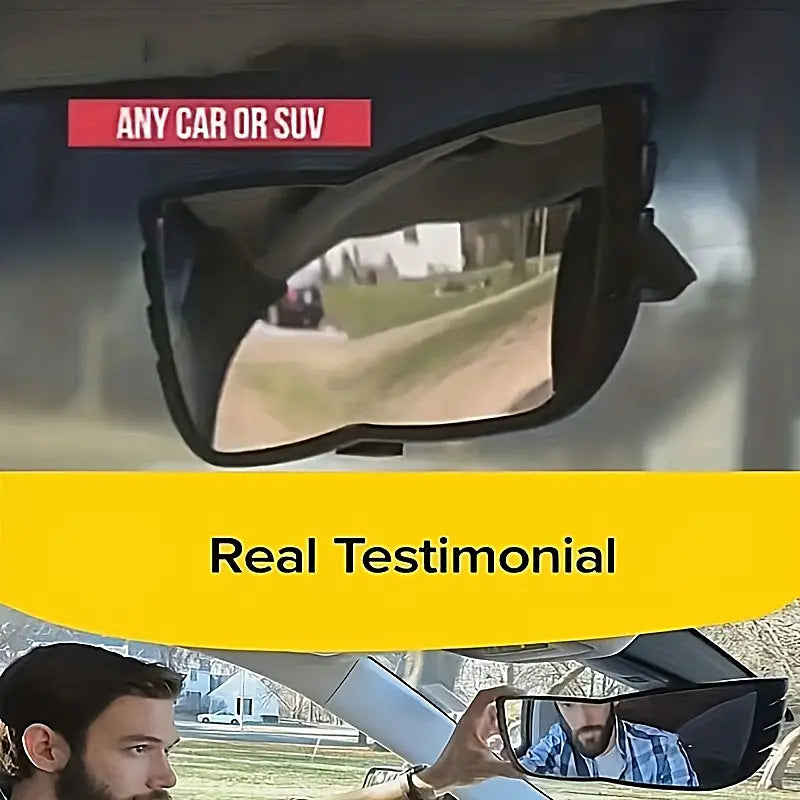 Car Wide Angle Rearview Mirror Curved Interior Large Field Of View Inside Mirror Free Shipping Inexpensive