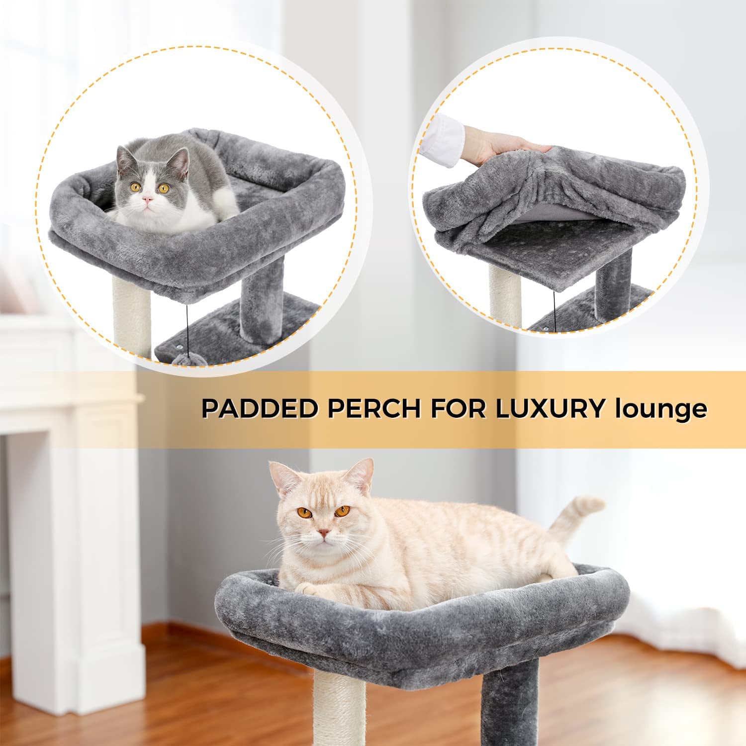 34 Cat Tree Deluxe Tower Sale Best Seller