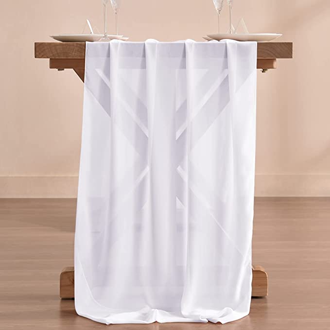 10Ft. Chiffon Table Runner Cheap Pice Outlet Sale