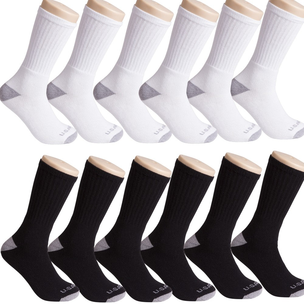 12-Pairs: U.S. ARMY Tri-Blend Socks Perfect