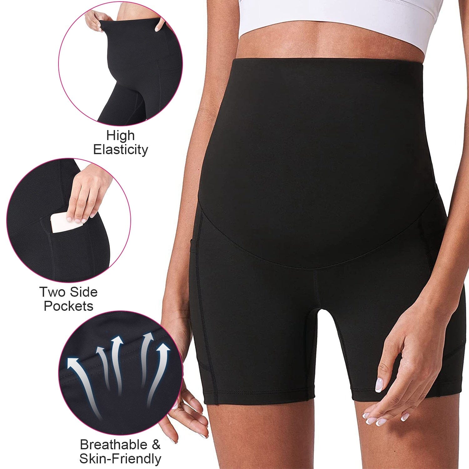 Women Maternity Seamless Shorts Sale 2025 Newest