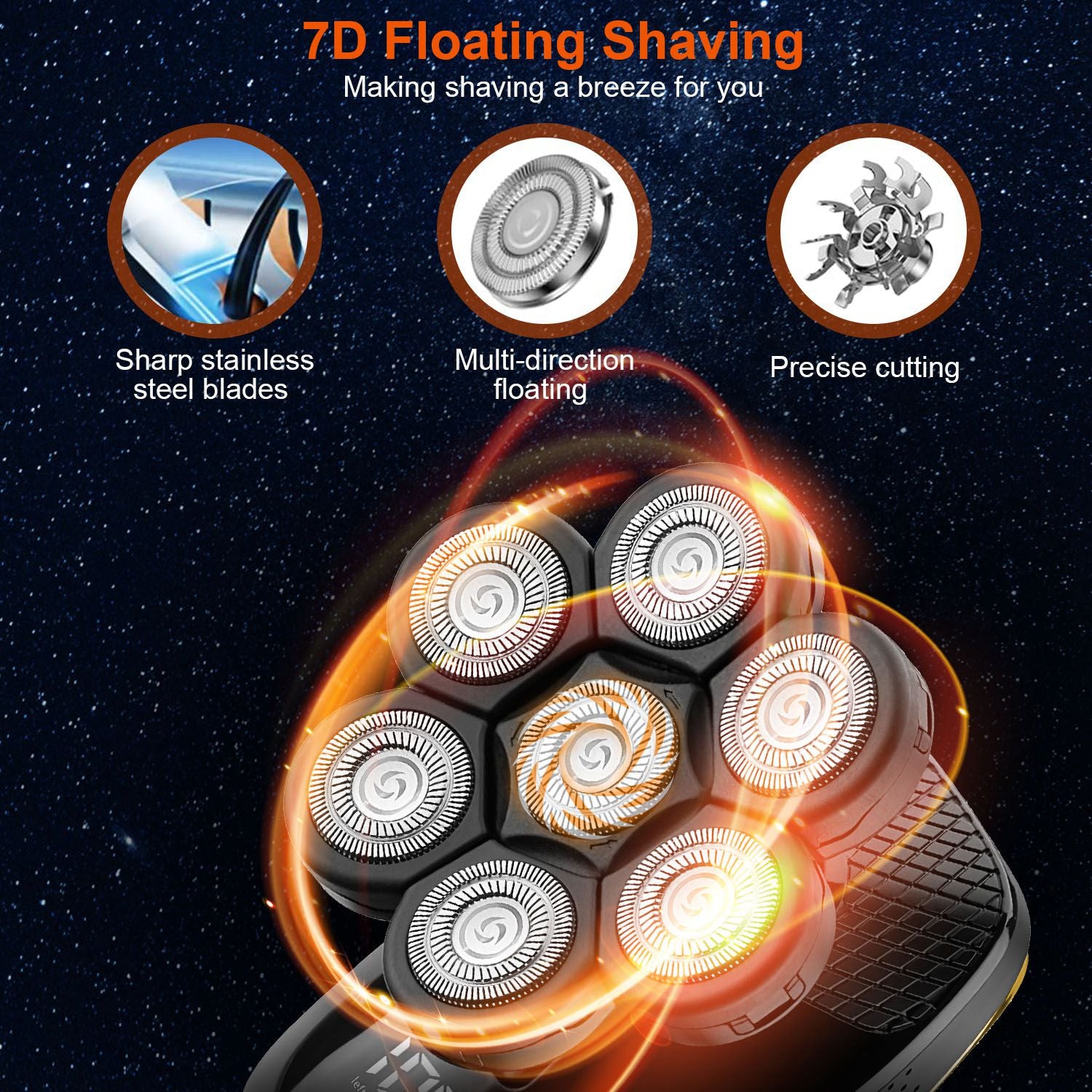 5-in-1 Rechargeable Cordless Trimmer Shaver Kit Cheap Sale Pictures