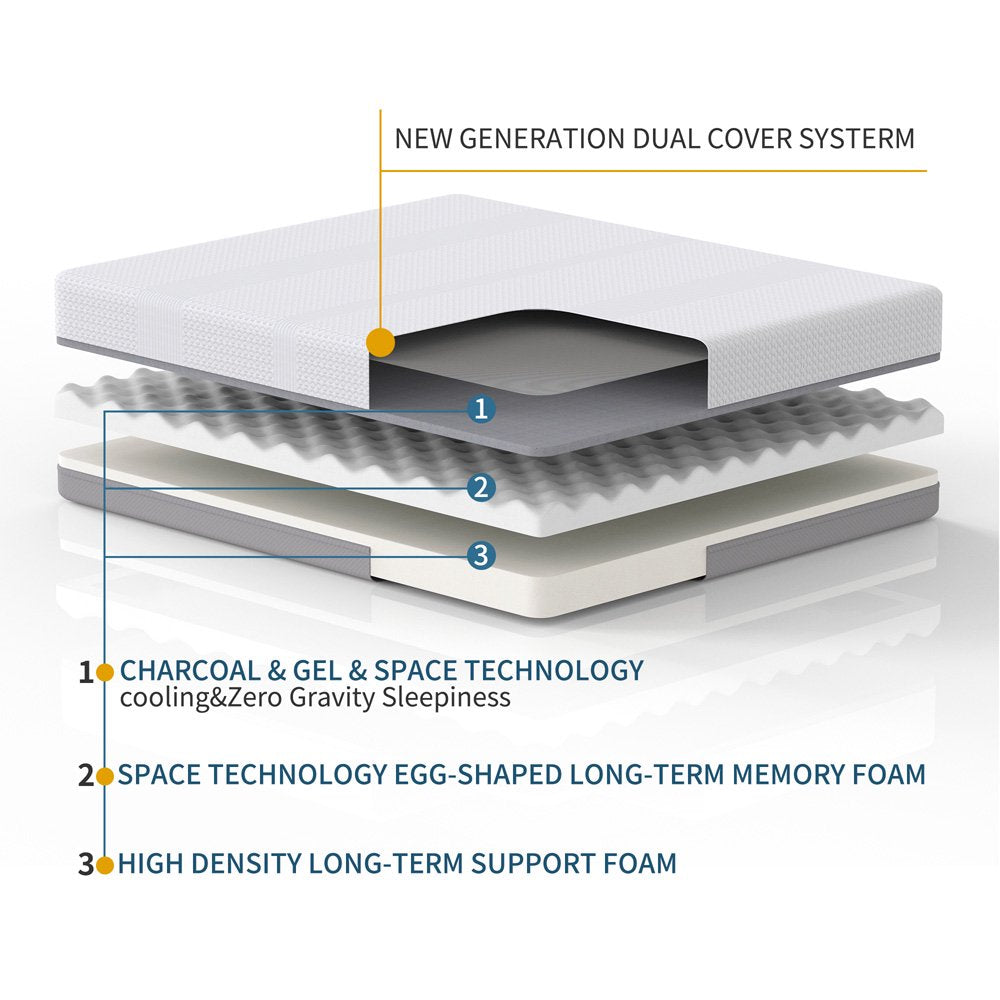 6 Inch Mattresses with Gel Cooling & Space Technology Very Cheap