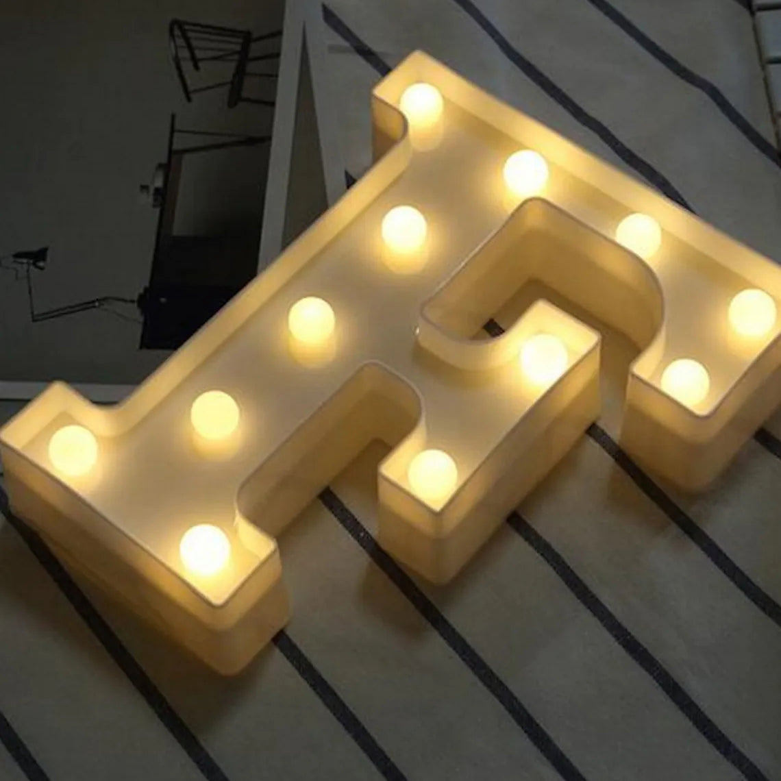 LED Alphabet Light Sale Authentic