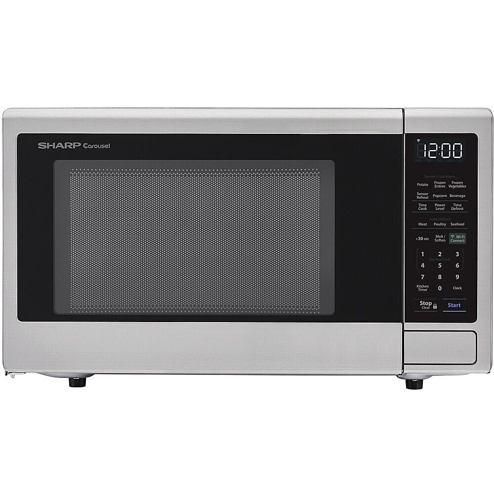 Sharp 1.4-Cu. Ft. Countertop Microwave with Alexa-Enabled Controls Cheap Original