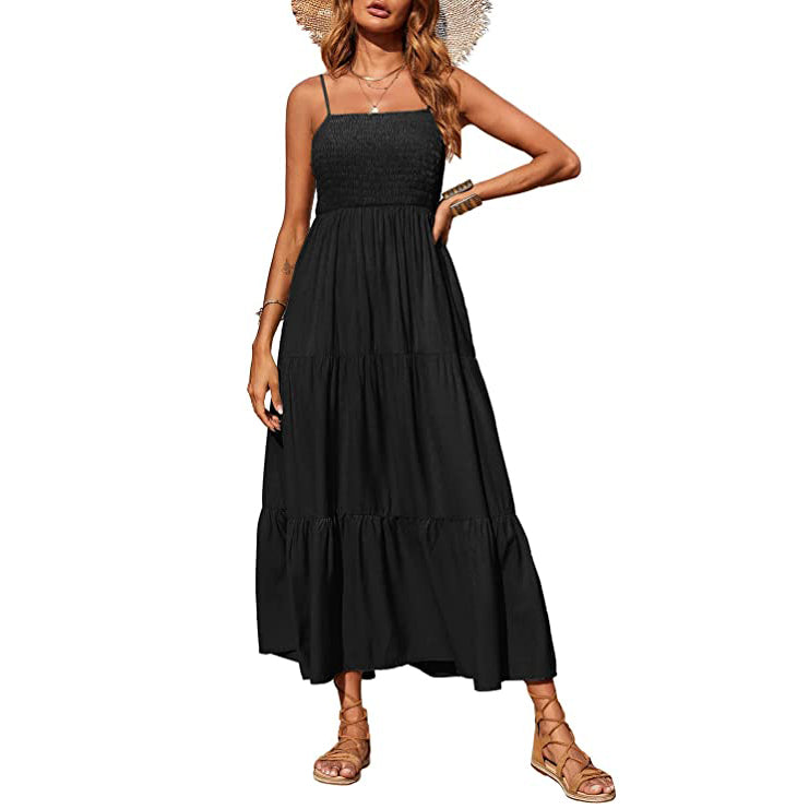 Women's Summer Boho Sleeveless Maxi Dress From China For Sale