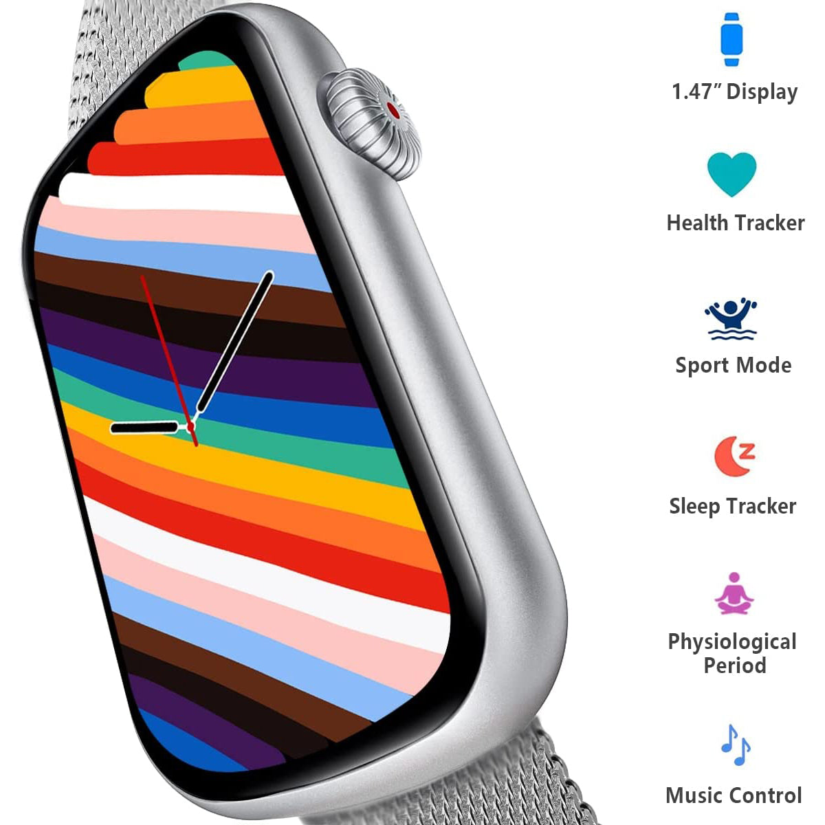 Fitness Tracker with Heart Rate Monitor, Blood Pressure Watch for Women Buy Cheap The Cheapest