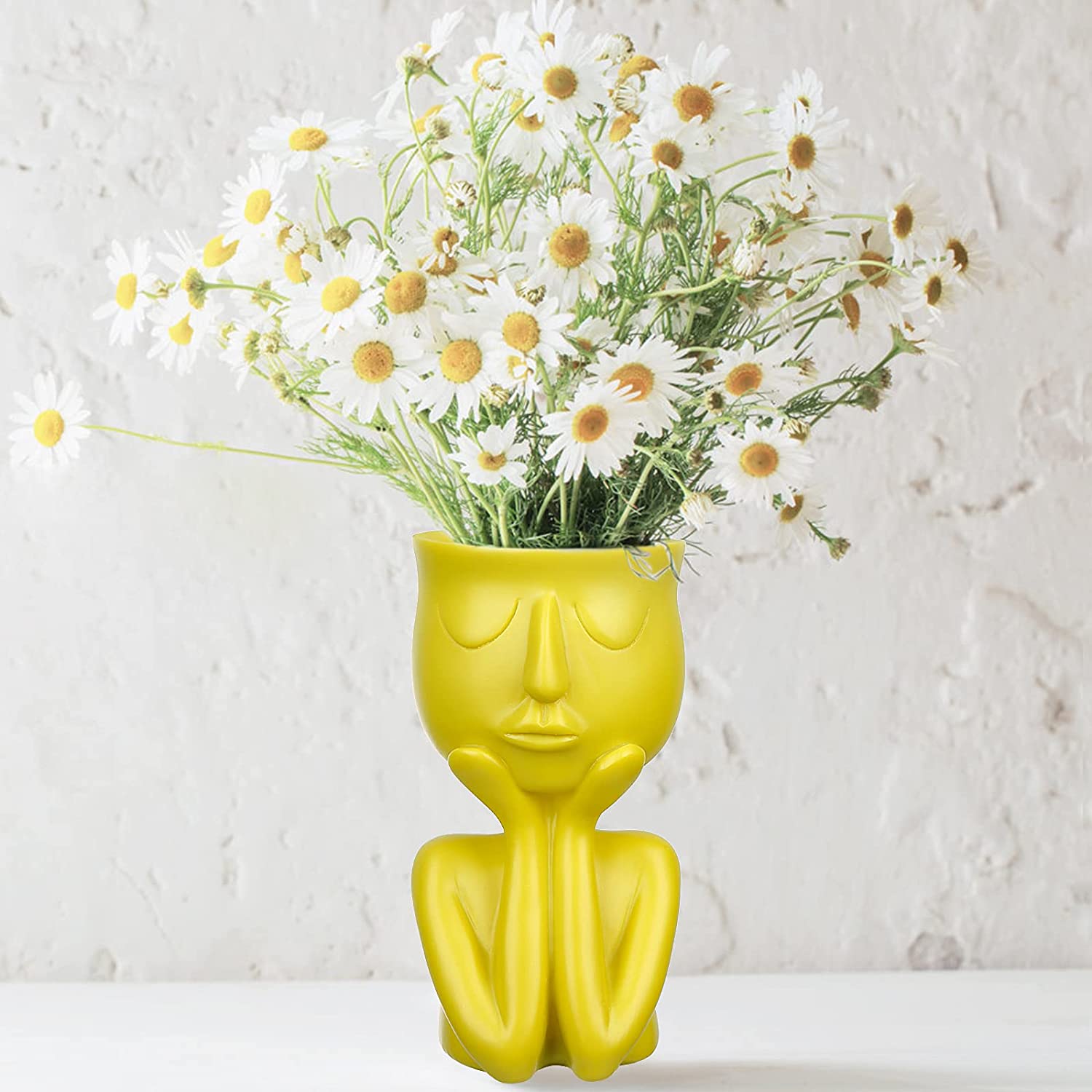 Face Flower Pot Head Planter Inexpensive Cheap Online