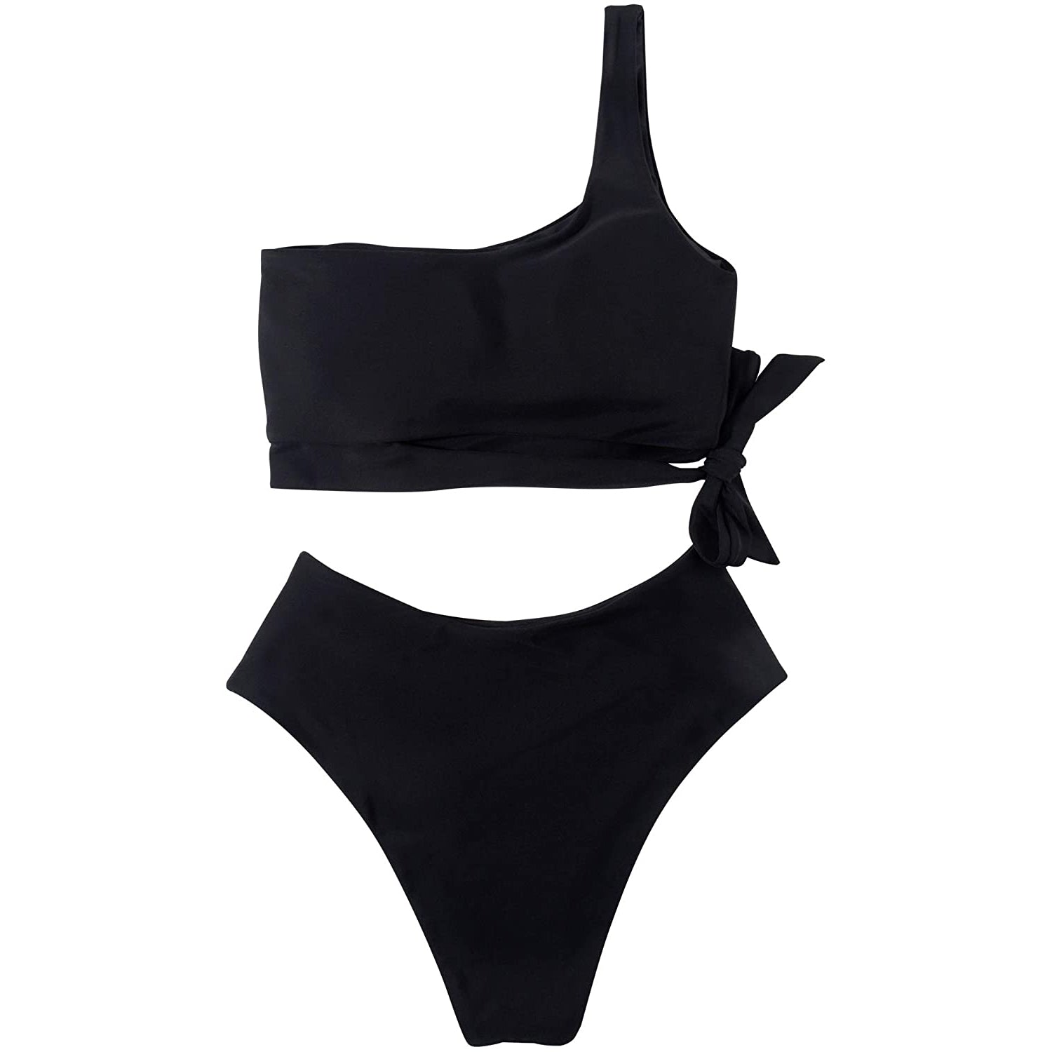 Women's One Shoulder High Waist Bikini Buy Cheap Clearance