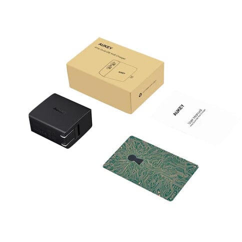 Aukey AMP Wall Charger Dual Port 4.8A USB Charger Free Shipping With Mastercard