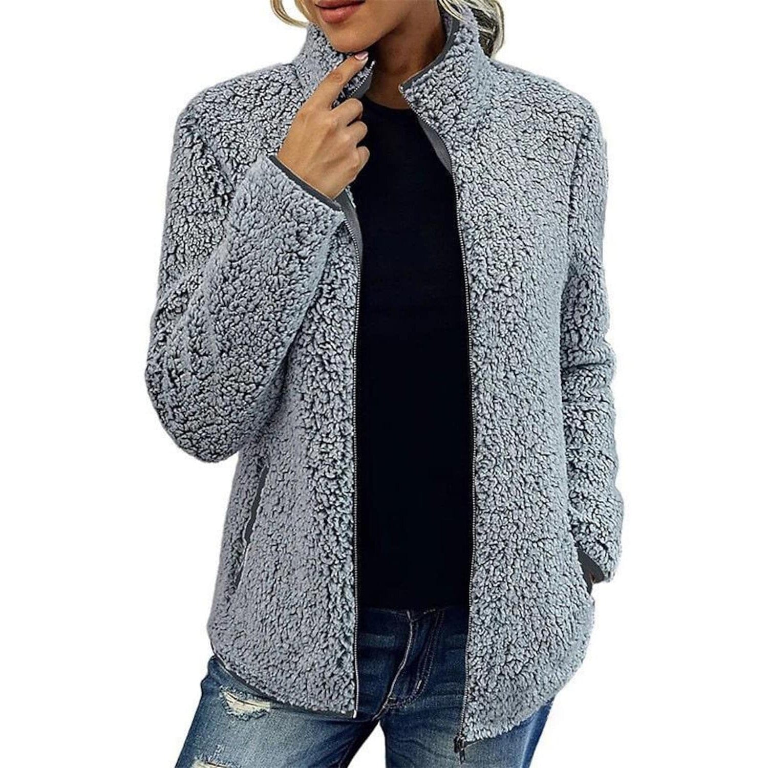 Women's Zip Up Jacket Long Sleeve Buy Cheap Wholesale Pice