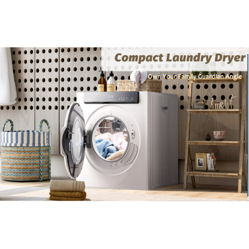 Front Load Laundry Dryer with Touch Screen Panel and Stainless Steel Tub Buy Cheap Affordable