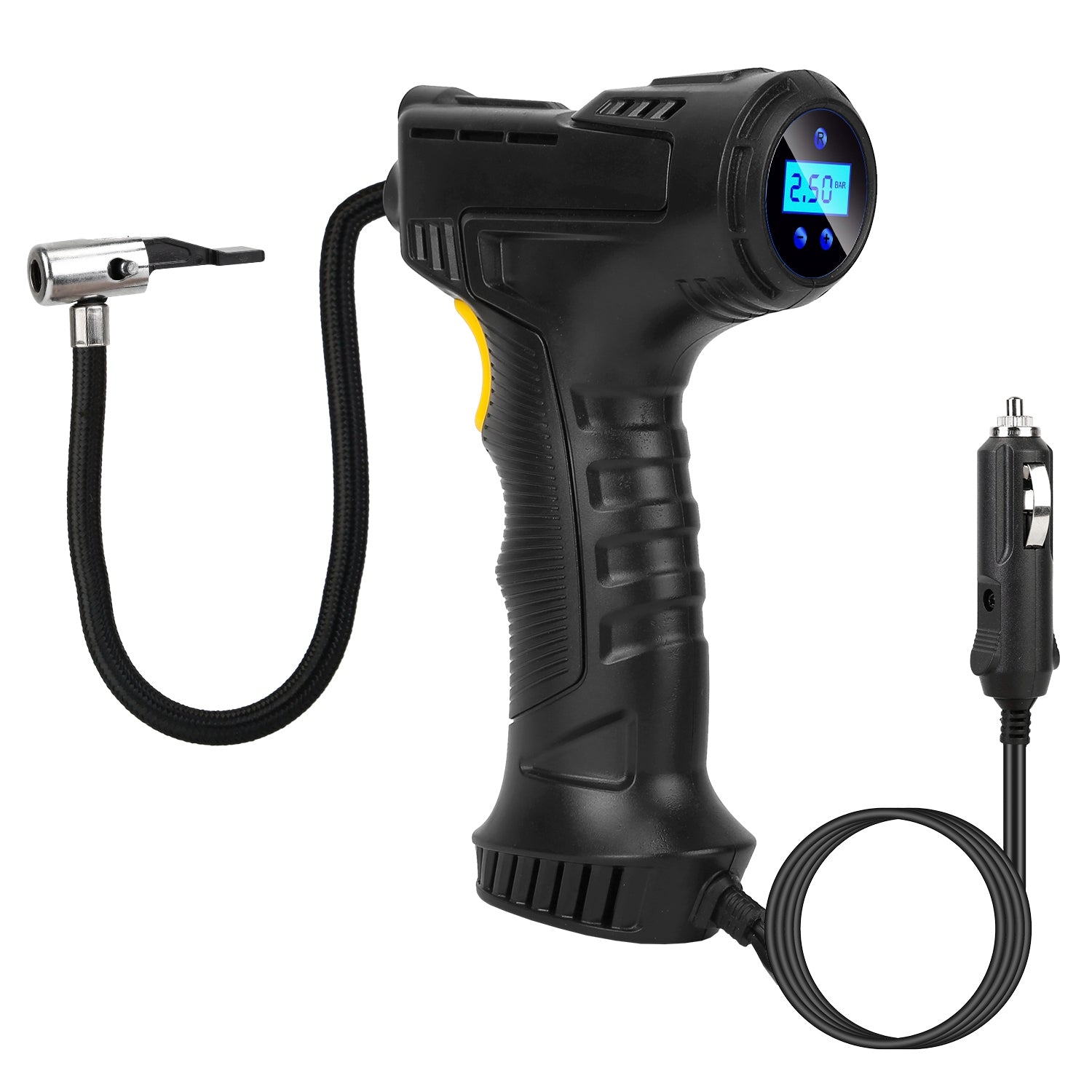 12V Digital Car Tire Inflator with LED Light 150 PSI Cheap New Arrival