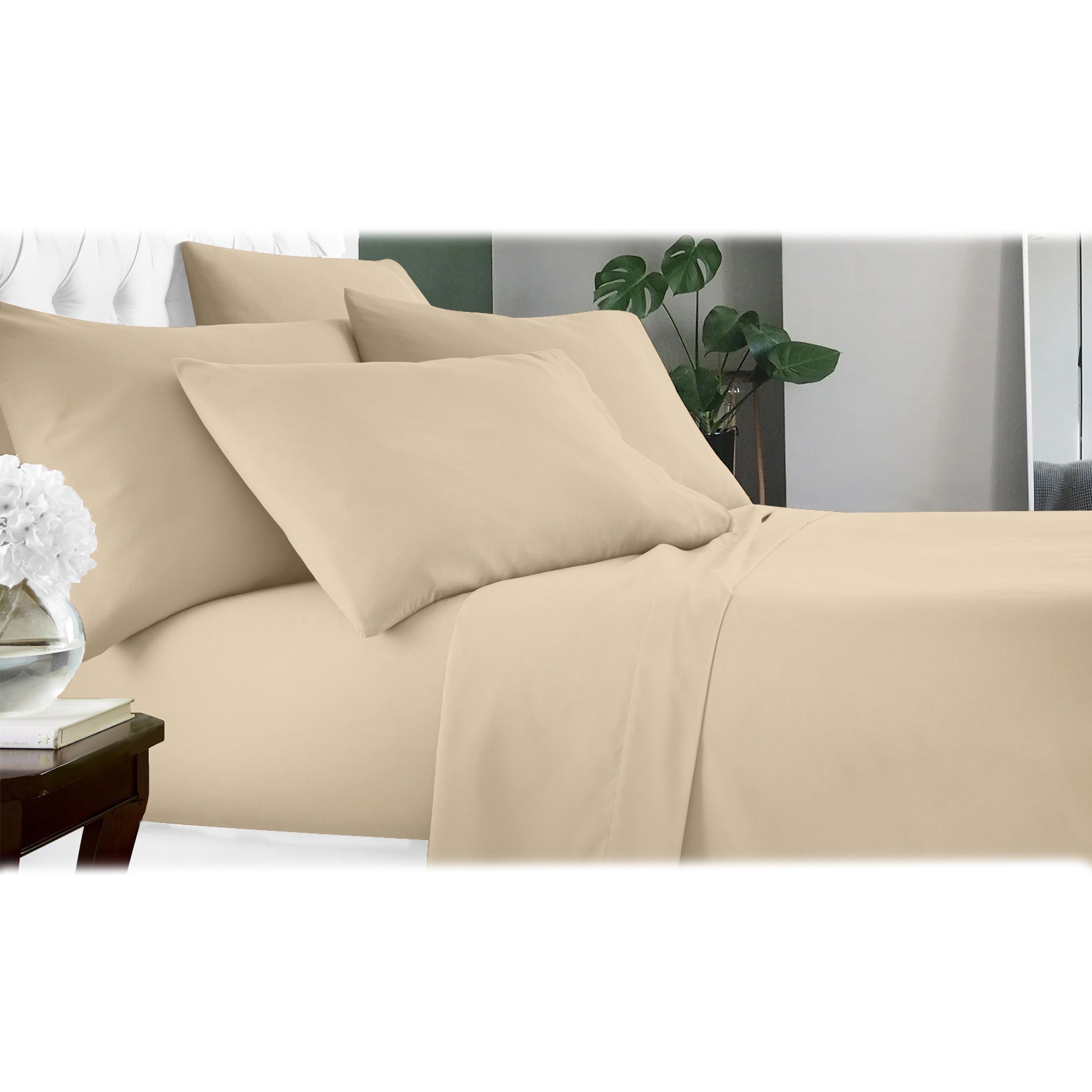 6-Piece: Luxury Home Cool Bamboo-Fiber Sheet Set Cheap Online Store