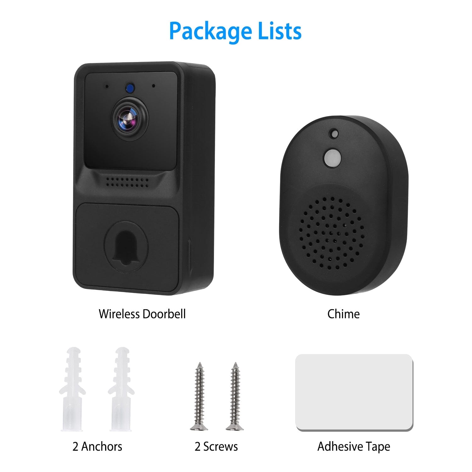 Smart Wireless WiFi Ring Doorbell Outlet 2025 Newest