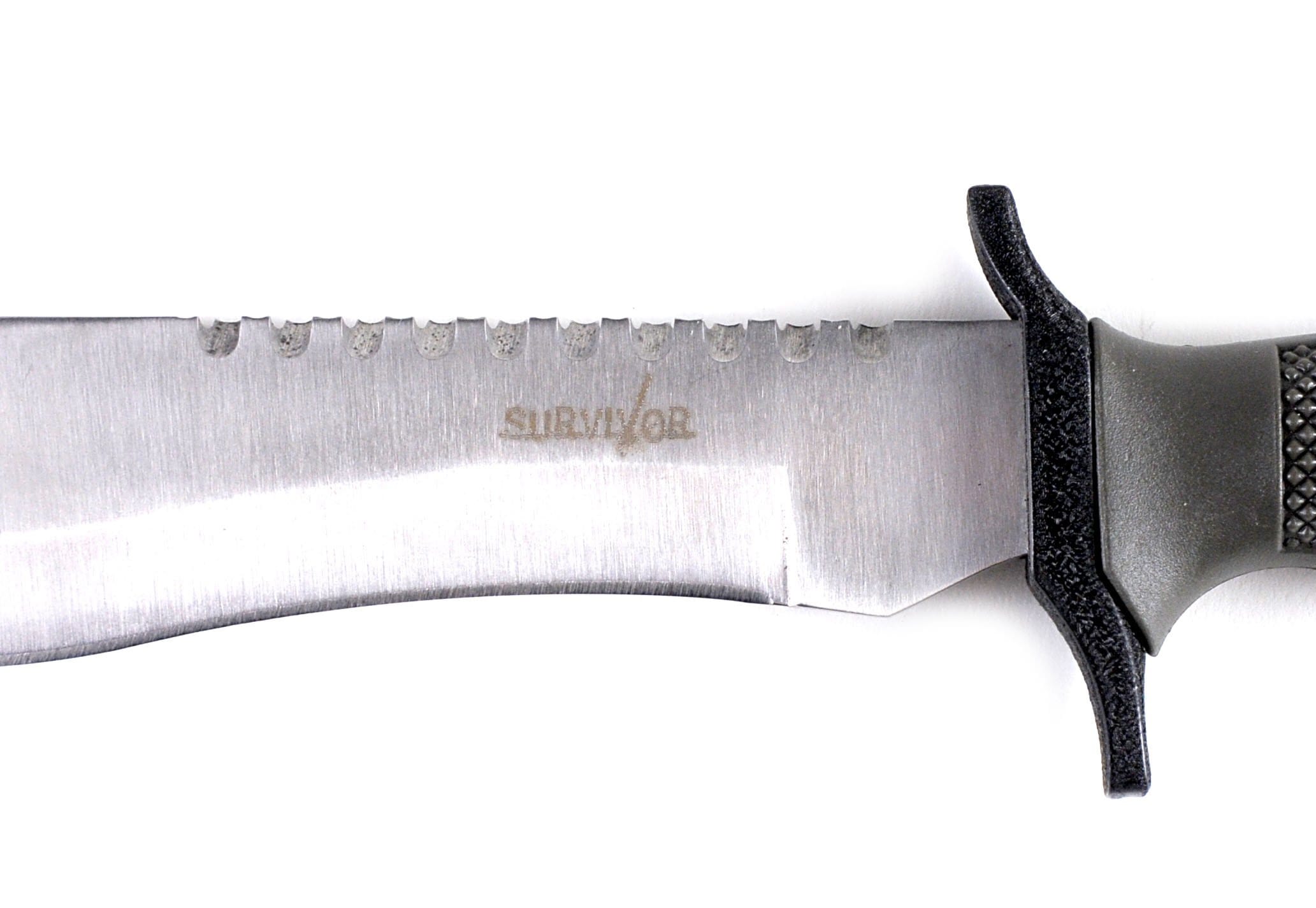 Master Cutlery Survivor Bowie Knife, 5 Blade, Rubber Handle, Sheath - HK-6001S Free Shipping In China