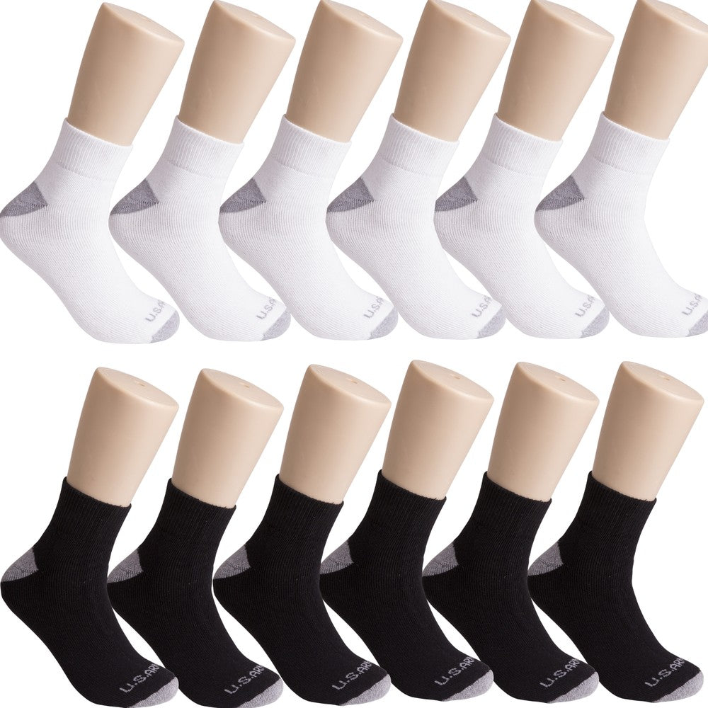 12-Pairs: U.S. ARMY Tri-Blend Socks Perfect