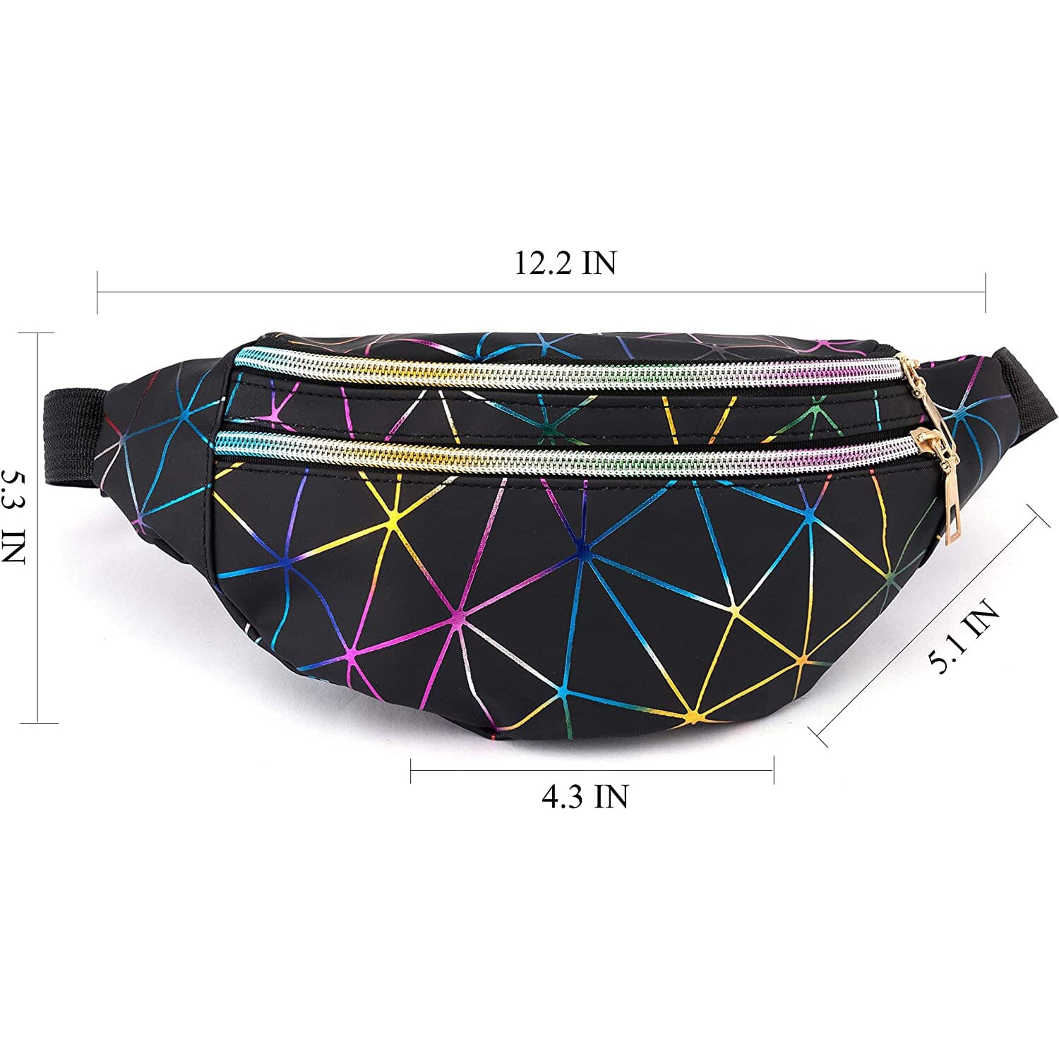 Holographic Brillante Waist Bum Bag for Women Sale Purchase