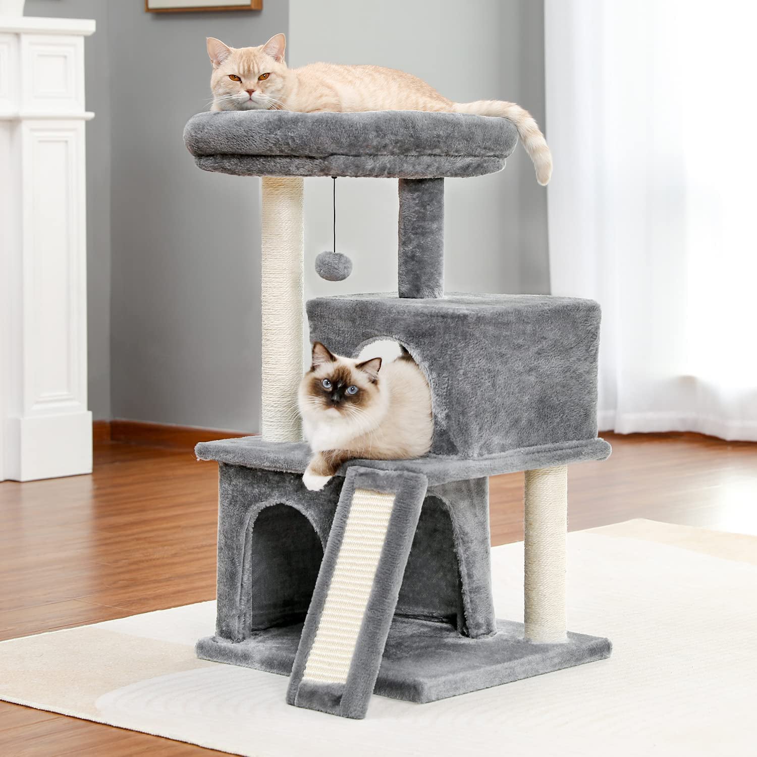 34 Cat Tree Deluxe Tower Sale Best Seller