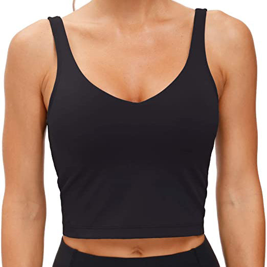 Women’s Longline Wirefree Padded Sports Bra Cheap The Cheapest