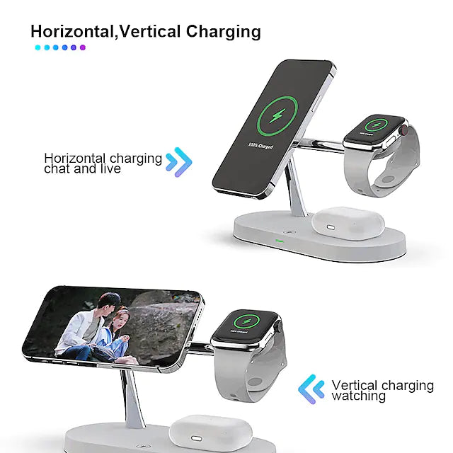 3-in-1 Magnetic Wireless Charger Pictures Online