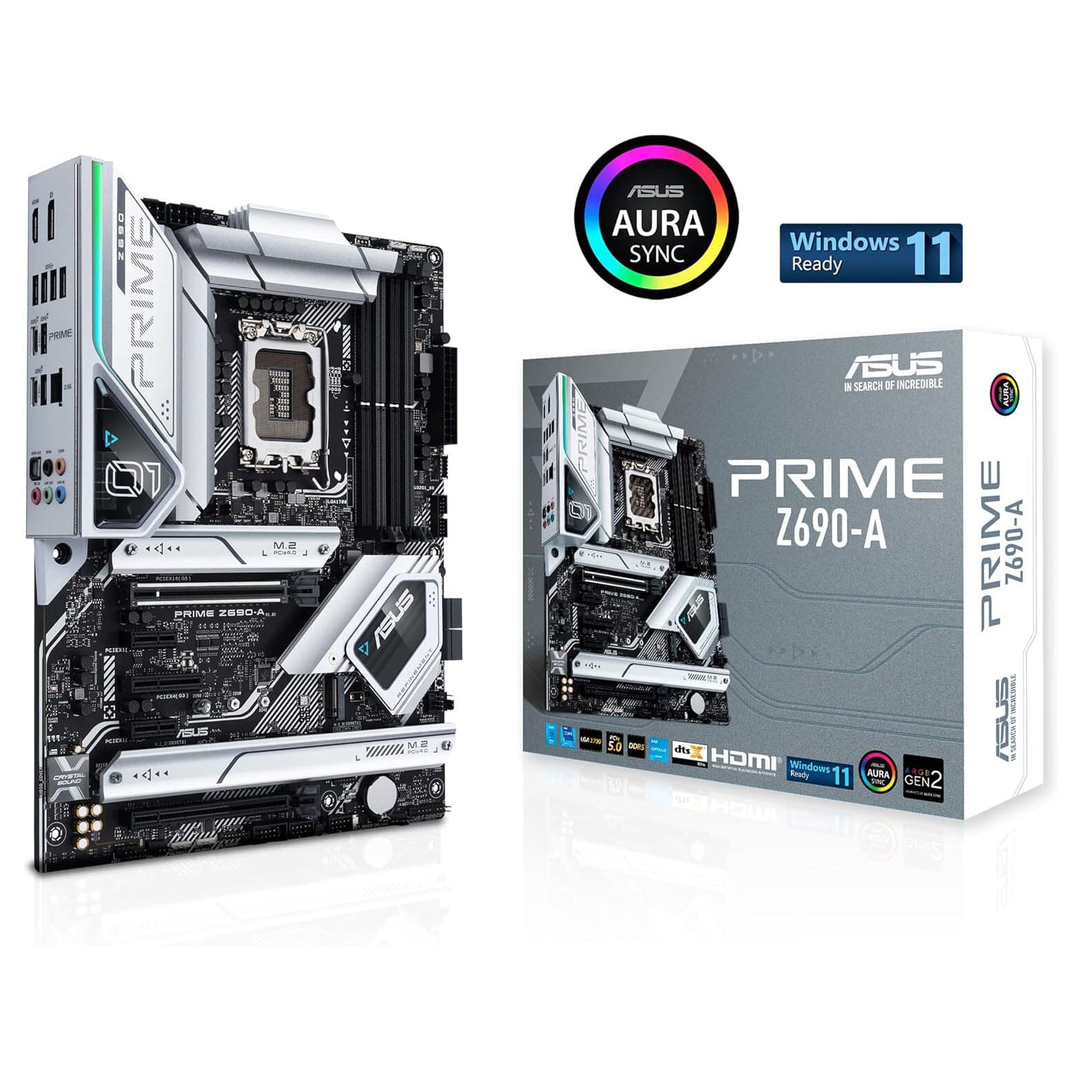 ASUS Prime Z690-A LGA 1700 Intel 12th ATX Motherboard  (Refurbished) Clearance Inexpensive