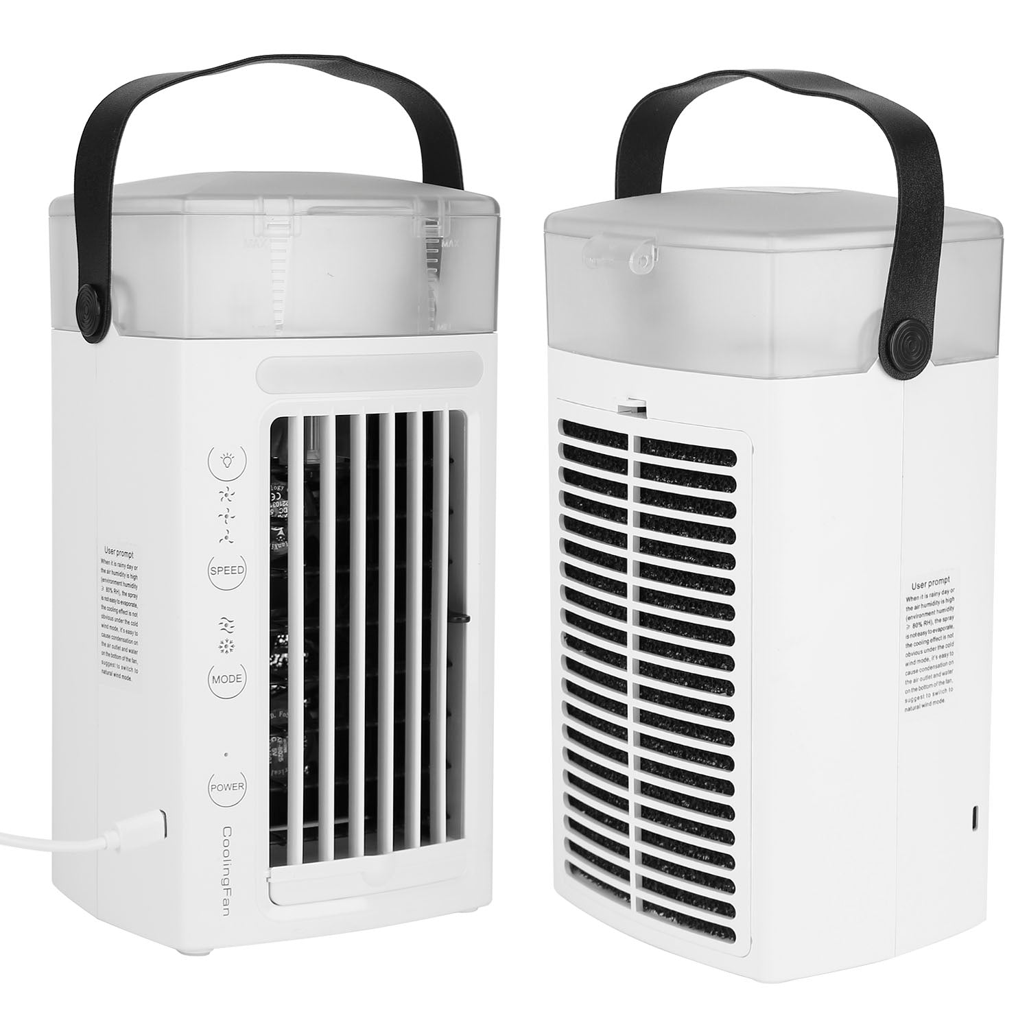 4-in-1 Evaporative Air Cooler Water Mist Cooling Fan Discount 2025 New