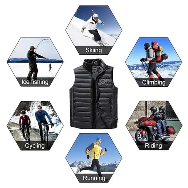 Nine Districts Intelligent Heating Vest Electric Heating Sale Fashion