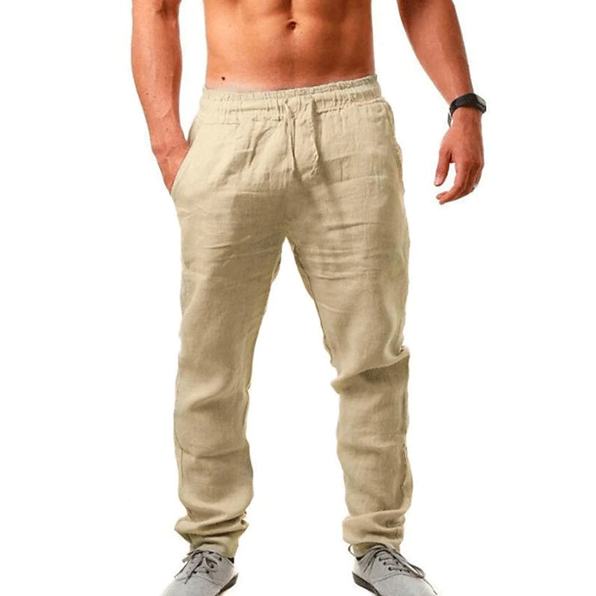 Men's Casual Breathable Straight Pants Clearance Classic