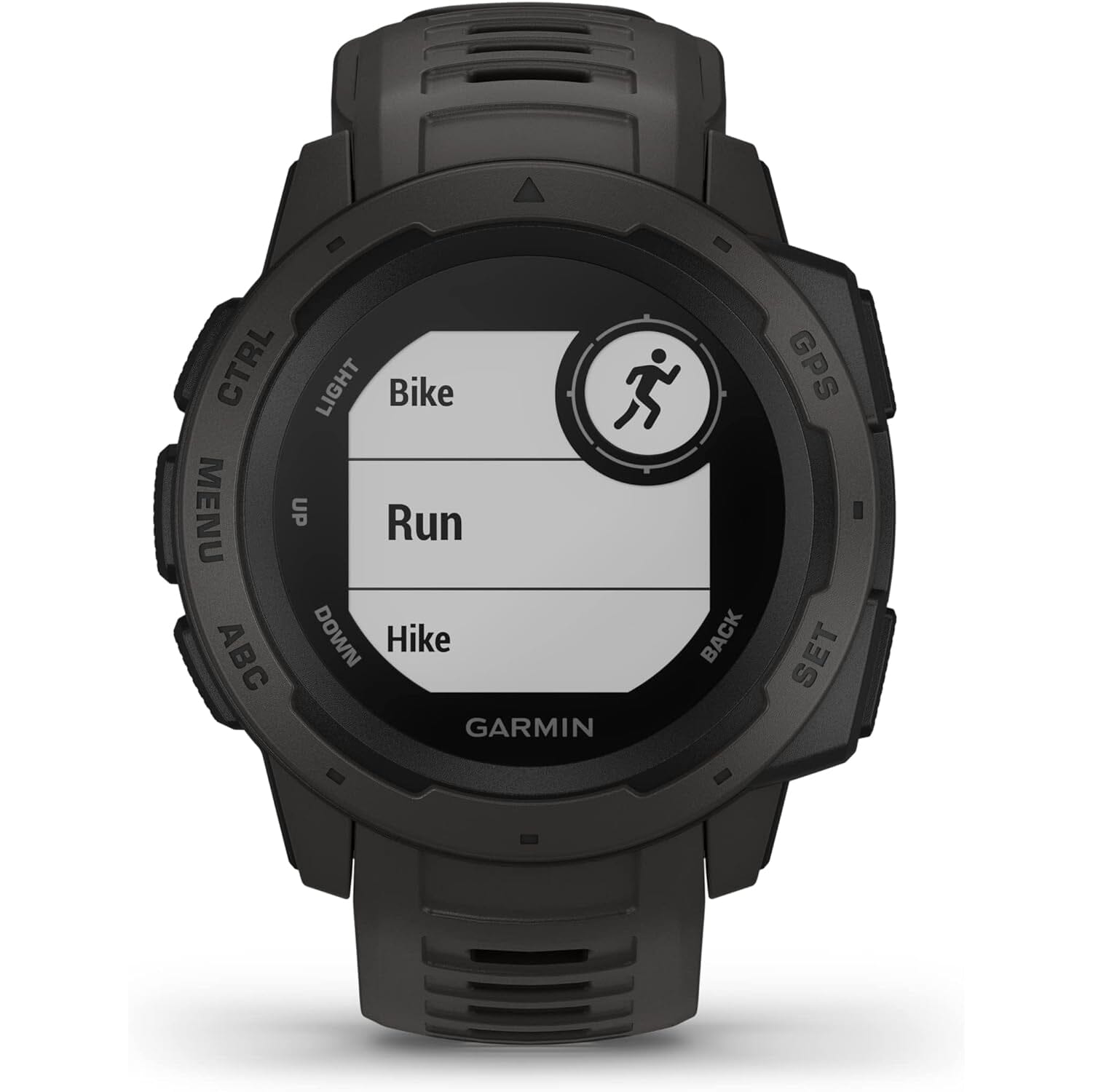 Garmin Instinct, Rugged Outdoor Watch with GPS  (Refurbished) For Nice