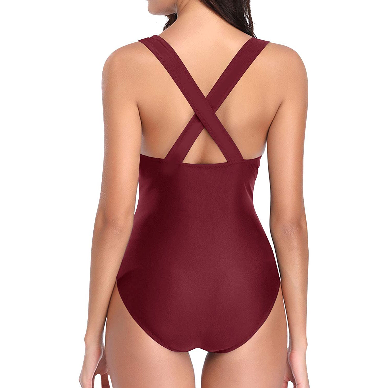 Women One Piece Plunge V Neck Monokini Sexy Hollow Out Swimsuit Outlet Recommend