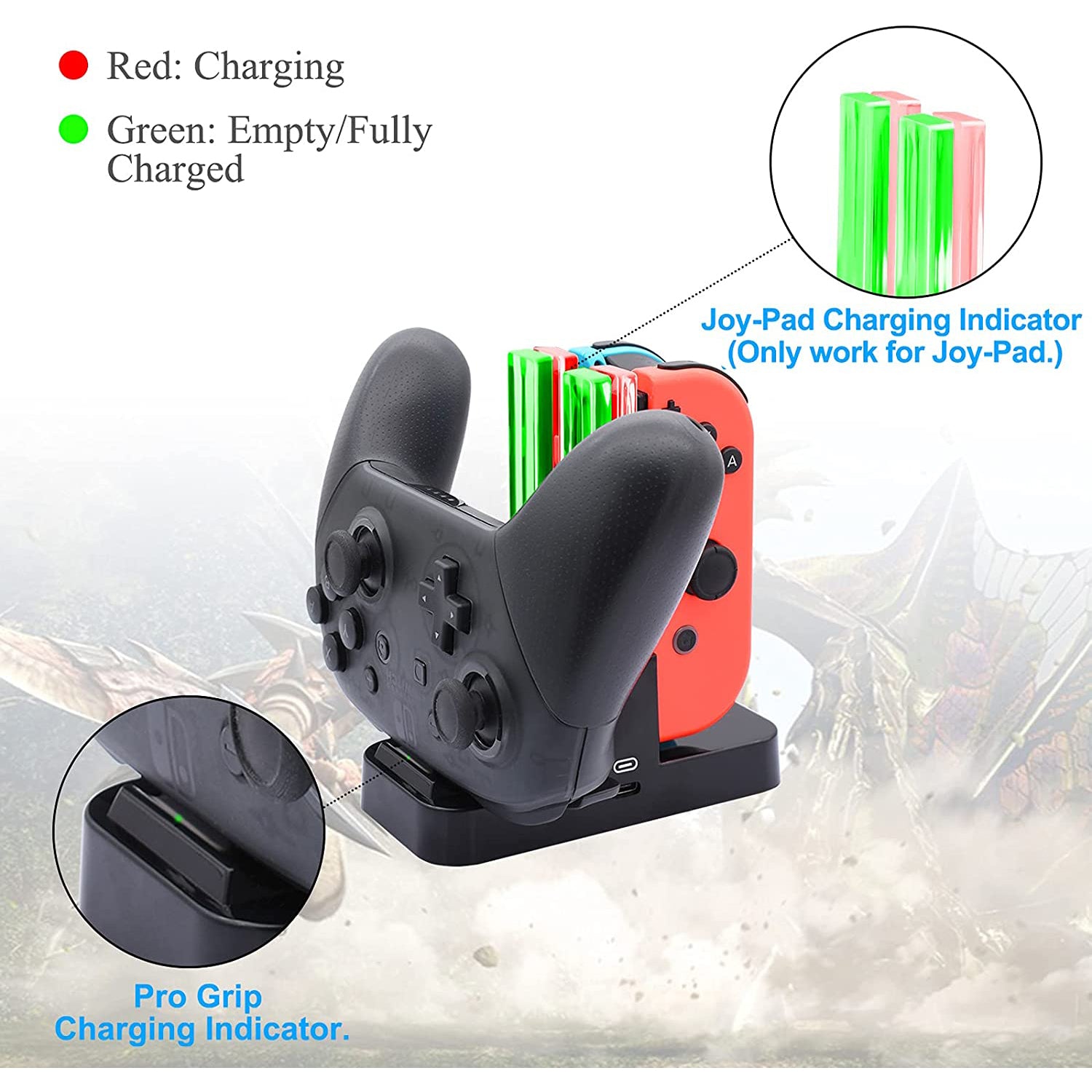 FastSnail Controller Charger Compatible with Nintendo Switch Discount From China