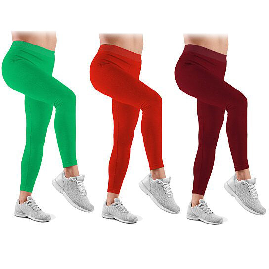 3-Pack: Ultra-Soft High Waisted Capri Leggings Sale Great Deals