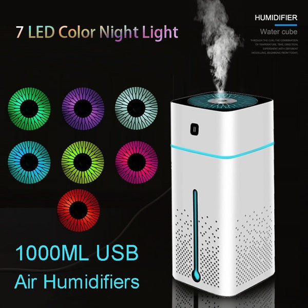 1000ml USB Electric Diffuser Humidifier Discount The Cheapest