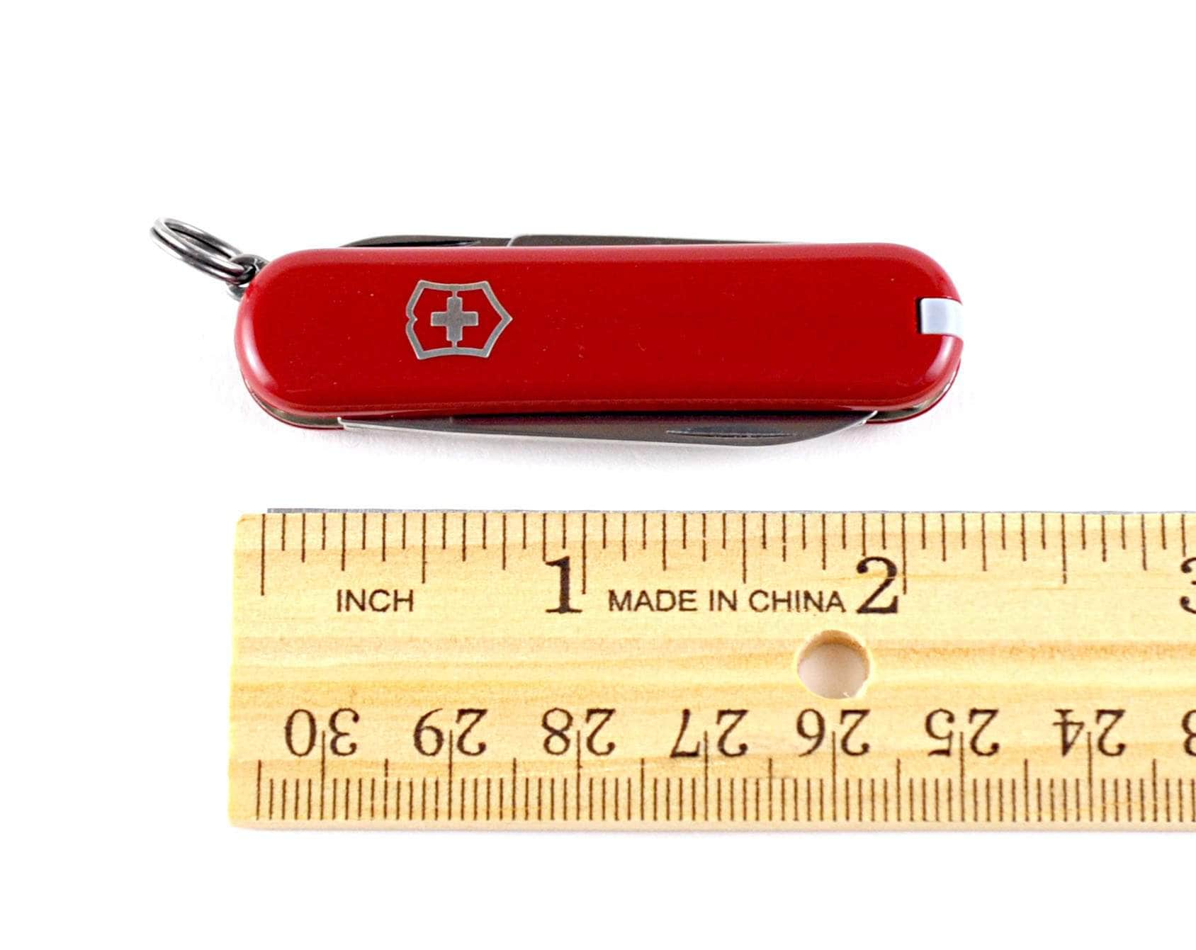 Victorinox Classic SD Swiss Army Knife, Red Cellidor Scales, 7 Functions Supply Online