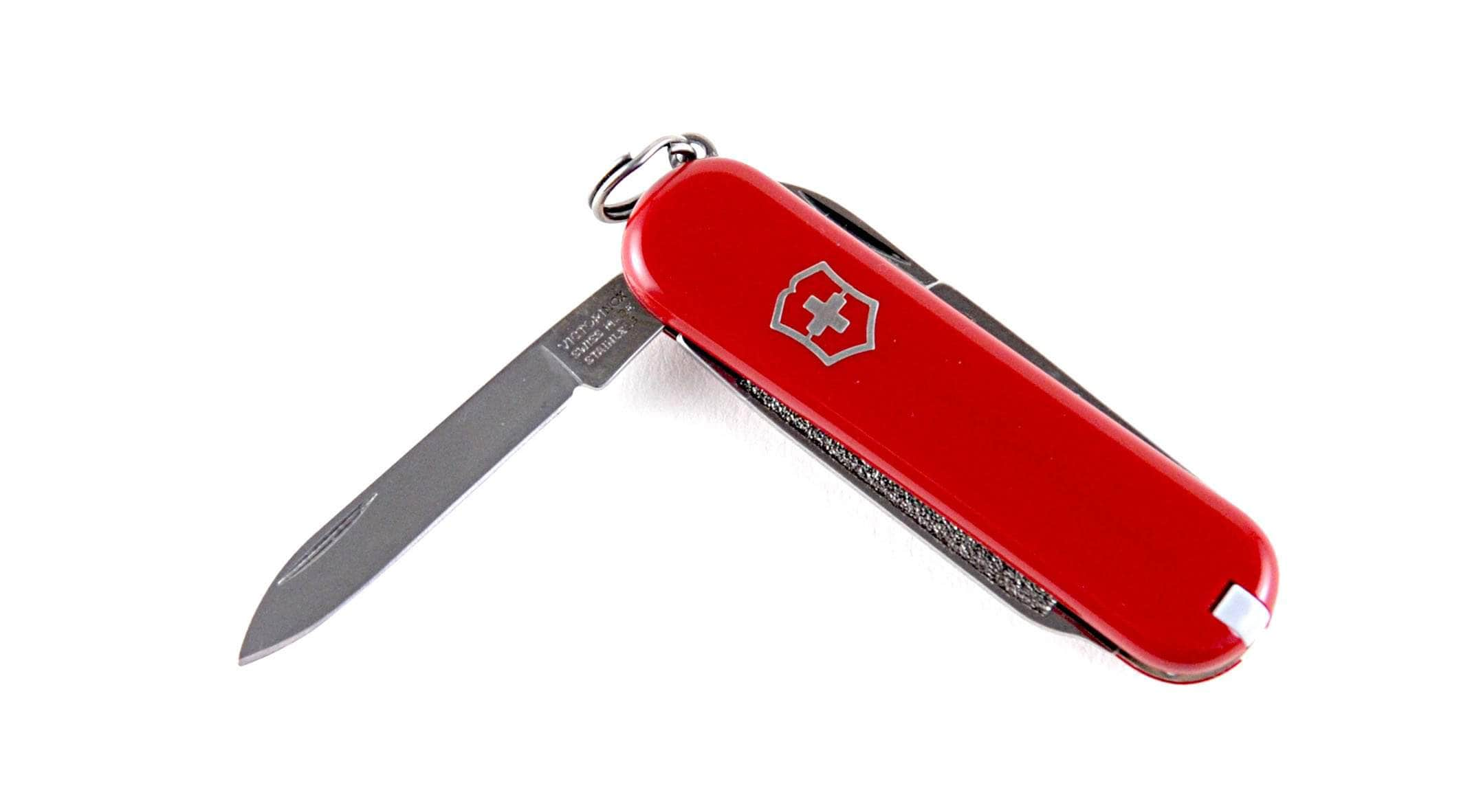 Victorinox Classic SD Swiss Army Knife, Red Cellidor Scales, 7 Functions Supply Online